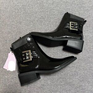 Wild Fable Giovanna Buckle Ankle Boots Memory Foam Insole, Size 6